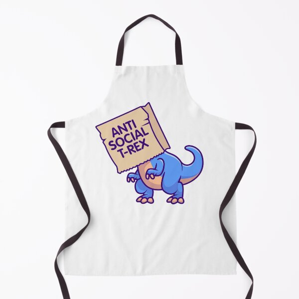 Item preview, Anti social T-Rex designed and sold by Lhadii.
