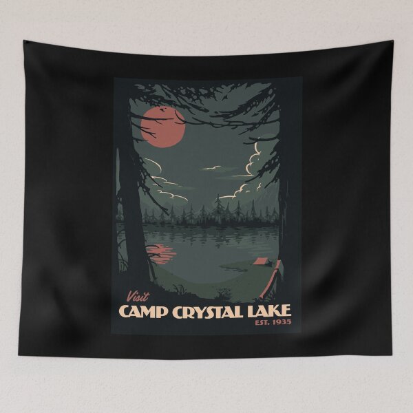 Item preview, visit camp crystal lake designed and sold by mathiole.