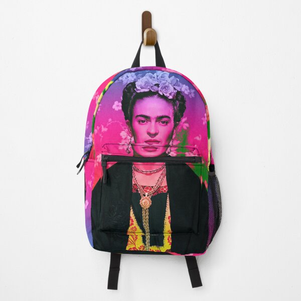 Aperçu de l'œuvre Frida Khalo et fleurs - peinture numérique par Iona Art Digital créée et vendue par IonaArtDigital.