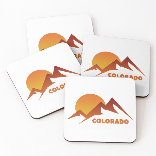 Item preview, colorado minimal mountain sunset designed and sold by pholange.