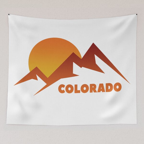 Item preview, colorado minimal mountain sunset designed and sold by pholange.
