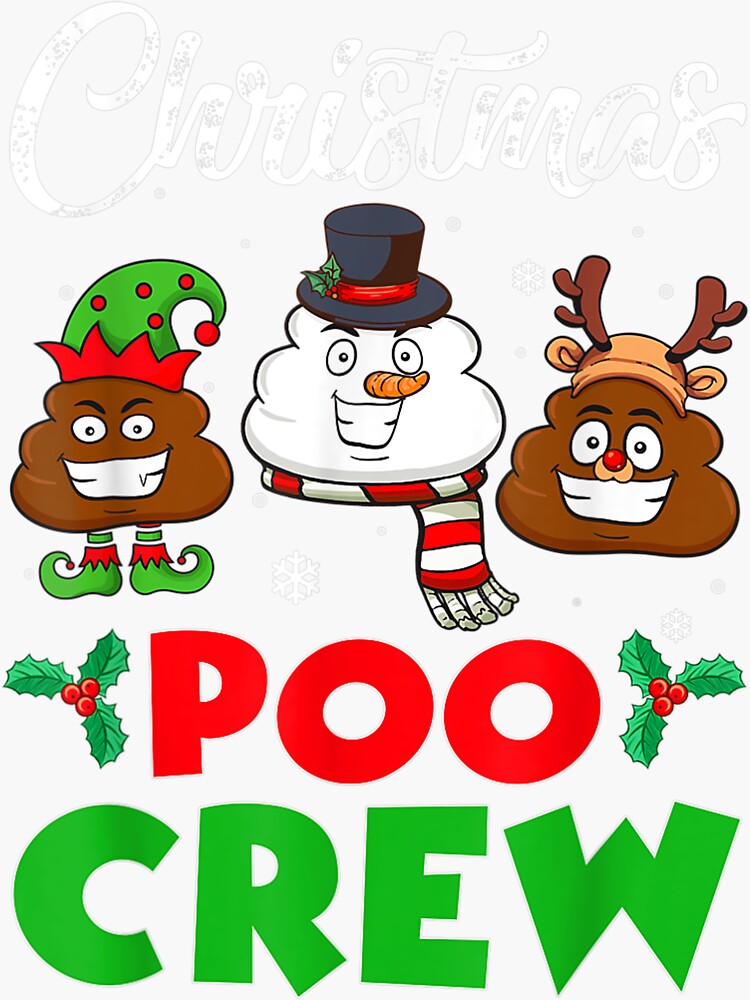 Christmas Poo Crew Svg Christmas Poop Emoji Svg Poop Rudolph Svg ...