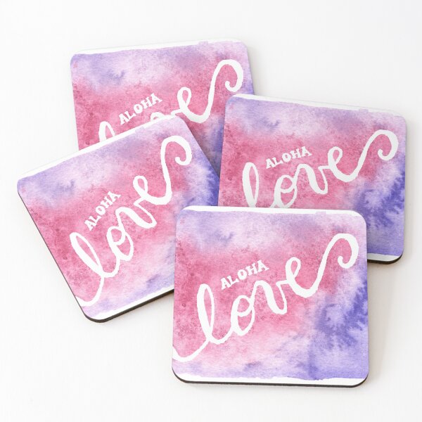Item preview, Watercolor Hawaii Love Aloha Beach Vibe designed and sold by maruwatercolor.