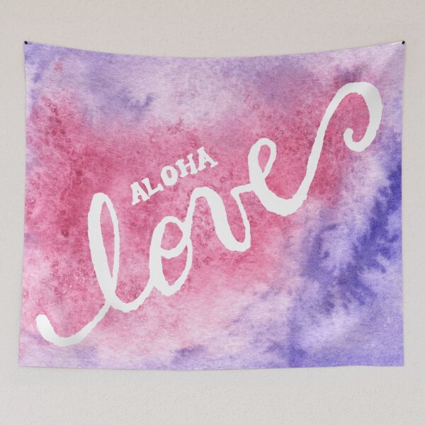 Item preview, Watercolor Hawaii Love Aloha Beach Vibe designed and sold by maruwatercolor.