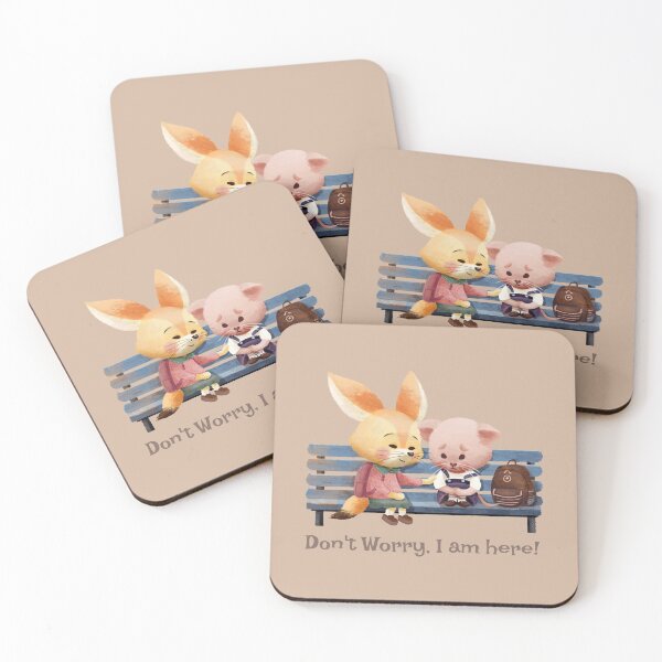 Item preview, Nervous First school day | Don't worry, I am here! designed and sold by Ying Li.