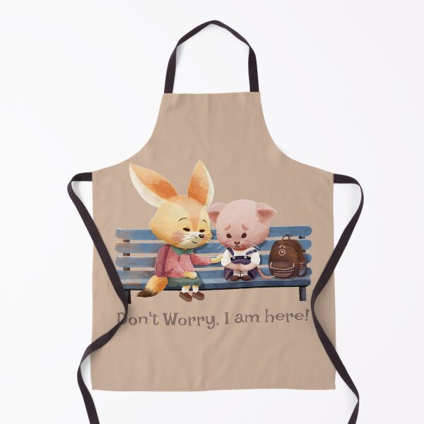 Item preview, Nervous First school day | Don't worry, I am here! designed and sold by Ying Li.