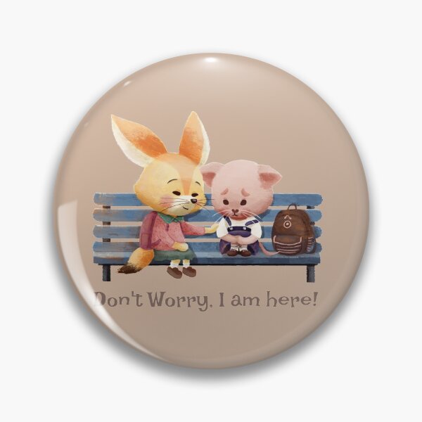 Item preview, Nervous First school day | Don't worry, I am here! designed and sold by Ying Li.
