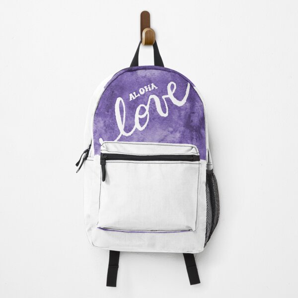 Item preview, Watercolor Hawaii Love Aloha Beach Vibe . Purple . designed and sold by maruwatercolor.