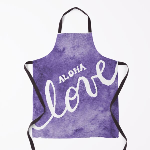 Item preview, Watercolor Hawaii Love Aloha Beach Vibe . Purple . designed and sold by maruwatercolor.