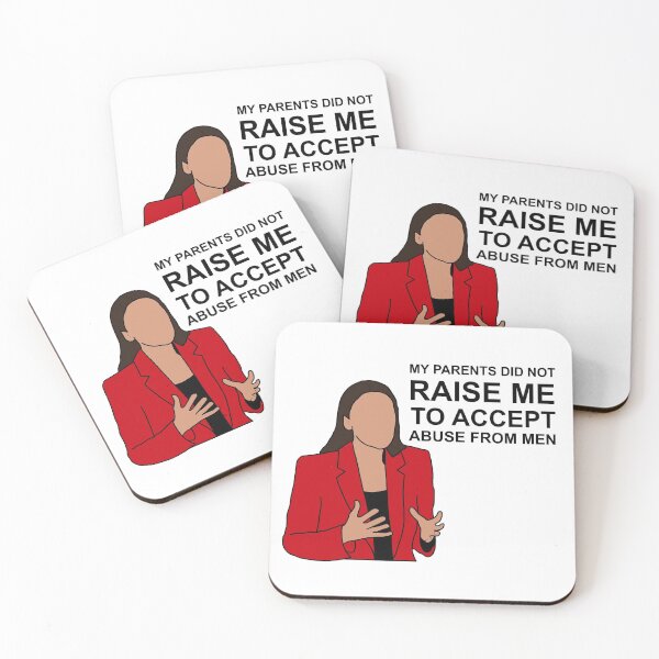Item preview, AOC - my parents did not raise me to accept abuse from men designed and sold by grac's doodles.