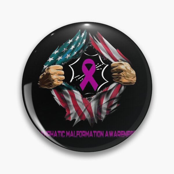 Item preview, Lymphatic Malformation Awareness American Flag designed and sold by ArangoaStore.