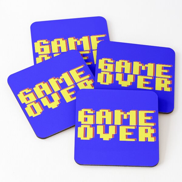 Item preview, Game Over Retro Arcade Style designed and sold by CmpsDesigns .