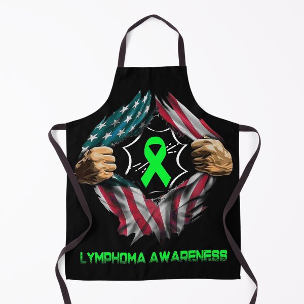 Item preview, Lymphoma Awareness American Flag designed and sold by ArangoaStore.