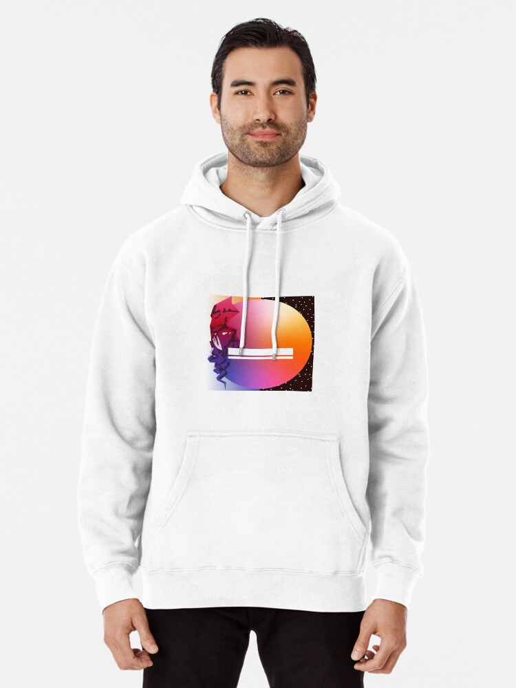 Man on the online moon hoodie