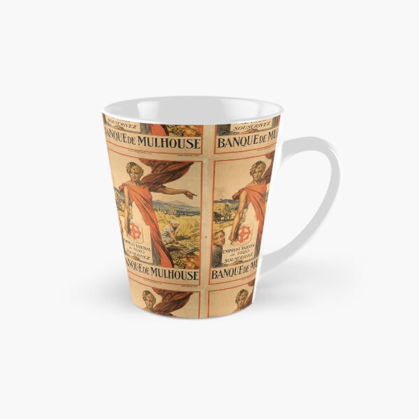 Item preview, retro banque de mulhouse emprunt national vintage reclame designed and sold by CorasPosters.