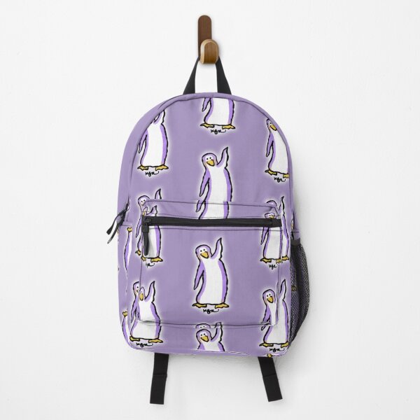 Item preview, Purple Penguin Says Hello designed and sold by Kat Kuo.