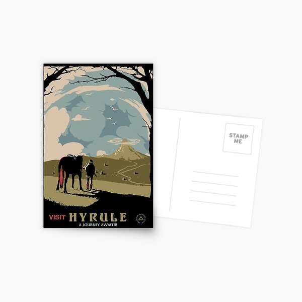 visit hyrule Postcard