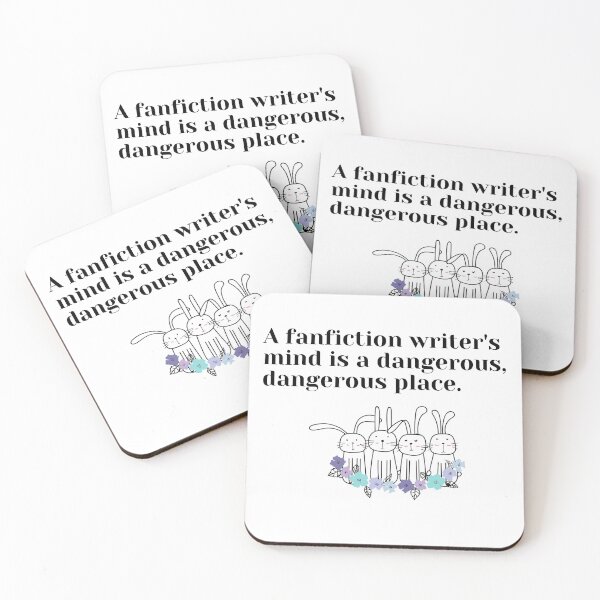 Item preview, Fanfiction Writer's Mind Is Filled With Plot Bunnies designed and sold by StormyMuse.