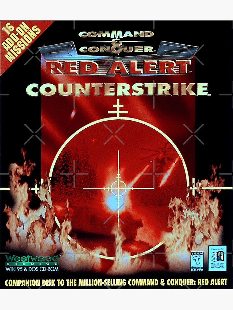 "Command and Conquer Red Alert: Counterstrike" Poster by MammothTank