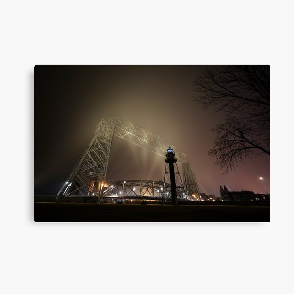 Foggy Bridge #1 Canvas Print