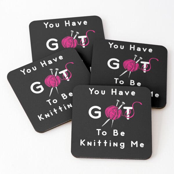 Item preview, You've Got To Be Knitting Me - Funny Knitting Design designed and sold by Indubitably17.