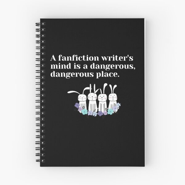 Item preview, A Fanfiction Writer's Mind Is Filled With Plot Bunnies designed and sold by StormyMuse.