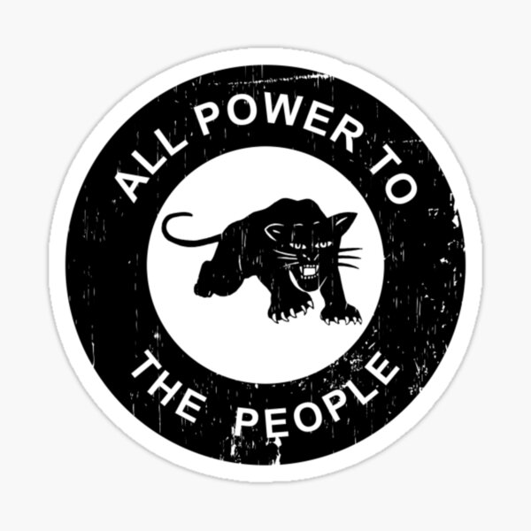 ALL POWER TO THE PEOPLE Sticker