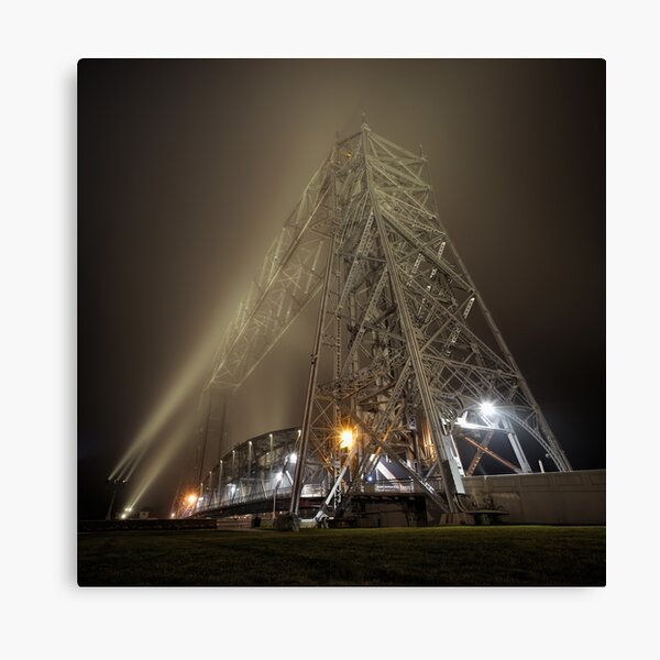 Foggy Bridge #2 Canvas Print