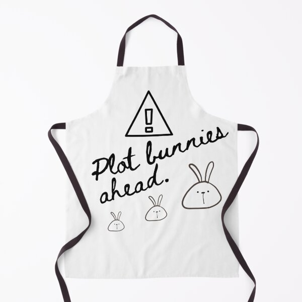 Item preview, Plot Bunnies Ahead Warning For Fanfiction Writers designed and sold by StormyMuse.