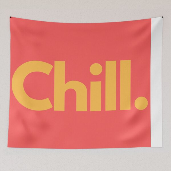 Item preview, Chill vibes two color sticker  designed and sold by MynameisRafe.