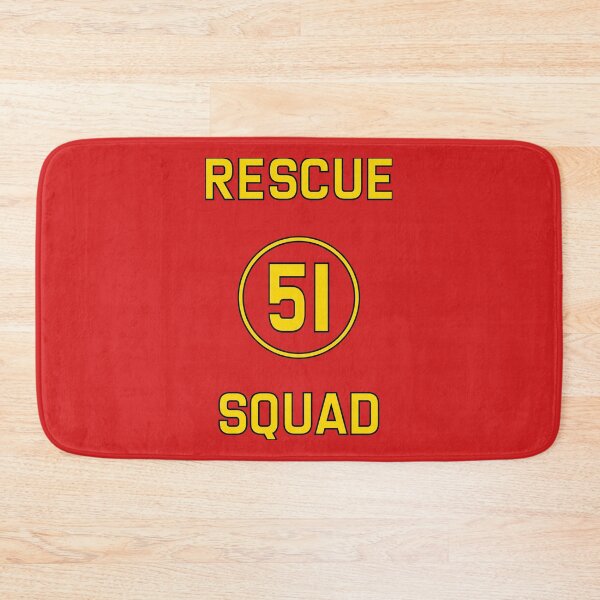 Item preview, Emergency Squad 51 Rear of Truck Reproduction Logo designed and sold by grnbayhusker.