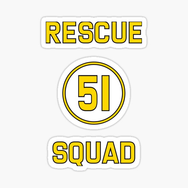 Artikel-Vorschau von Emergency Squad 51 - Reproduktionslogo auf der Rückseite des LKWs, designt und verkauft von grnbayhusker.