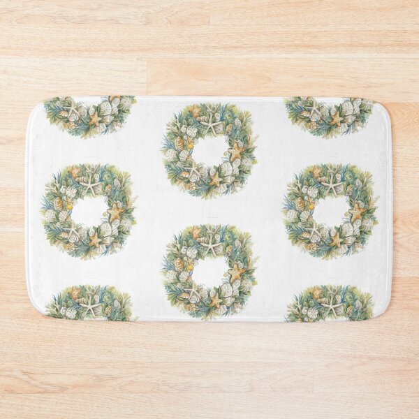 Item preview, Beach Wreath designed and sold by CreativeMeaning.