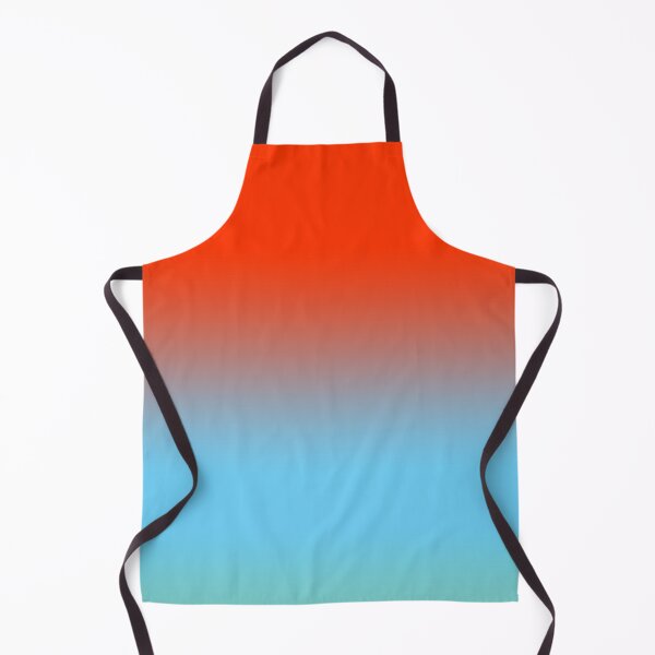 Item preview, Modern Tones Ombre/Orange Red and Sky Blue designed and sold by ozcushions.