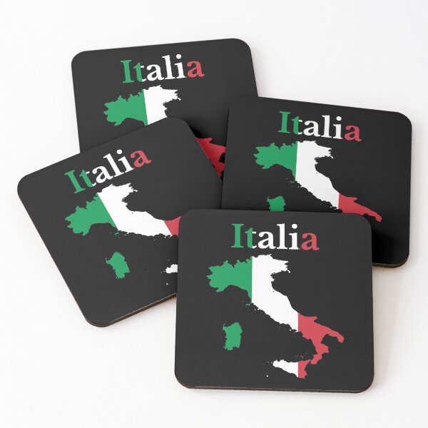 Item preview, Italy Flag Map designed and sold by marosharaf.