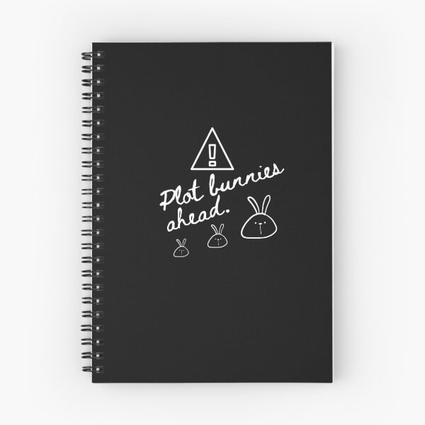 Item preview, Danger Plot Bunnies Ahead Warning For Fanfiction Writers designed and sold by StormyMuse.
