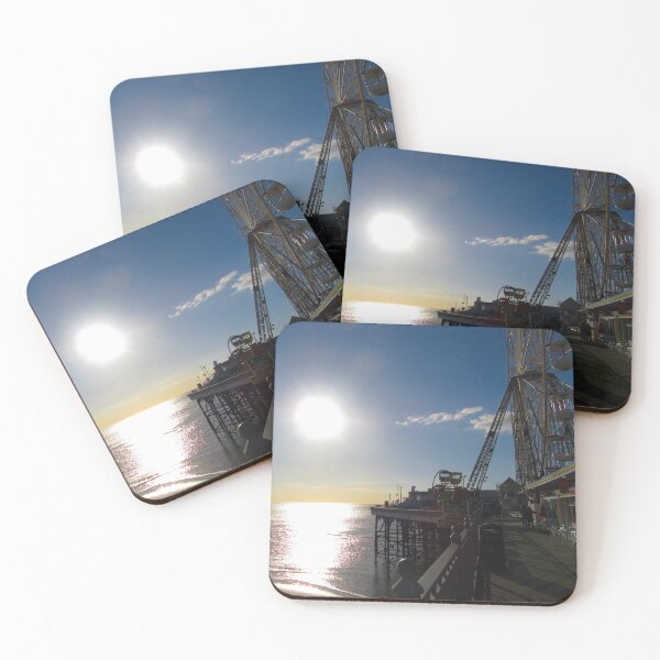 Item preview, Blackpool Central Pier Sunny Day  designed and sold by Andrew Morrell.