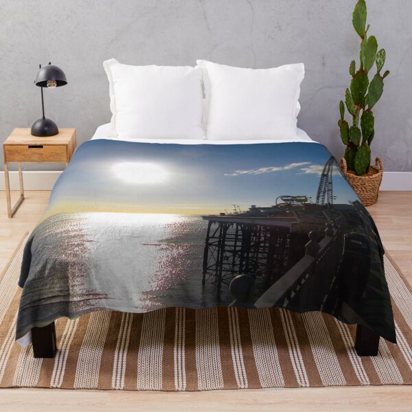 Item preview, Blackpool Central Pier Sunny Day  designed and sold by Andrew Morrell.