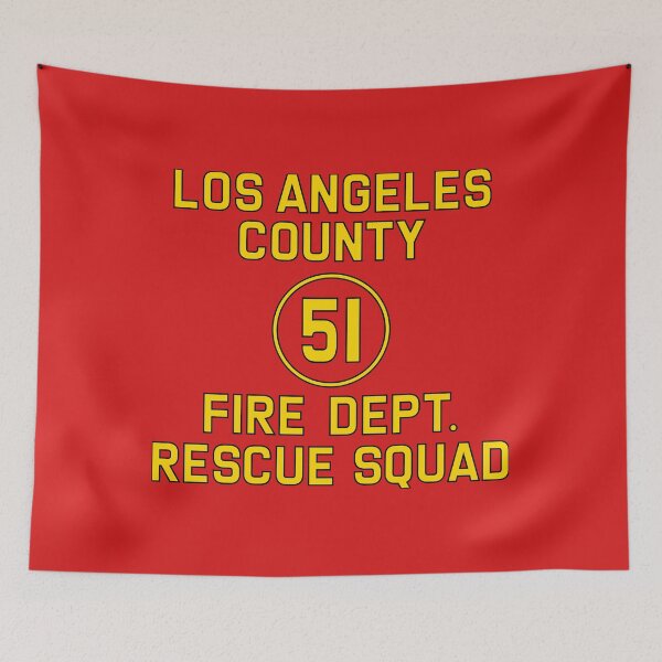 Item preview, Emergency Squad 51 Side of Truck Reproduction Logo designed and sold by grnbayhusker.