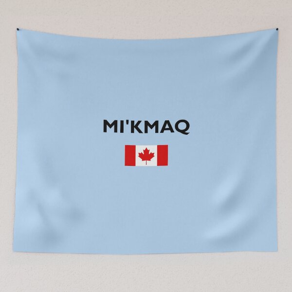 Item preview, Mi'kmaq Canada Canadian Flag Light-Color designed and sold by TinyStarCanada.