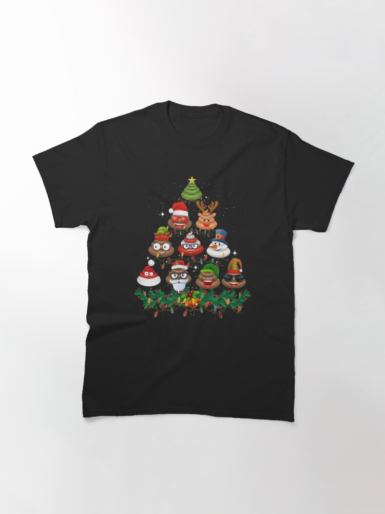 poop emoji christmas shirt