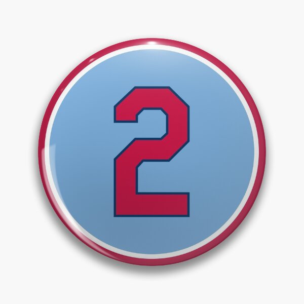 Item preview, Red Schoendienst #2 Jersey Number designed and sold by StickBall.