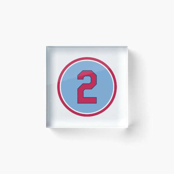 Item preview, Red Schoendienst #2 Jersey Number designed and sold by StickBall.
