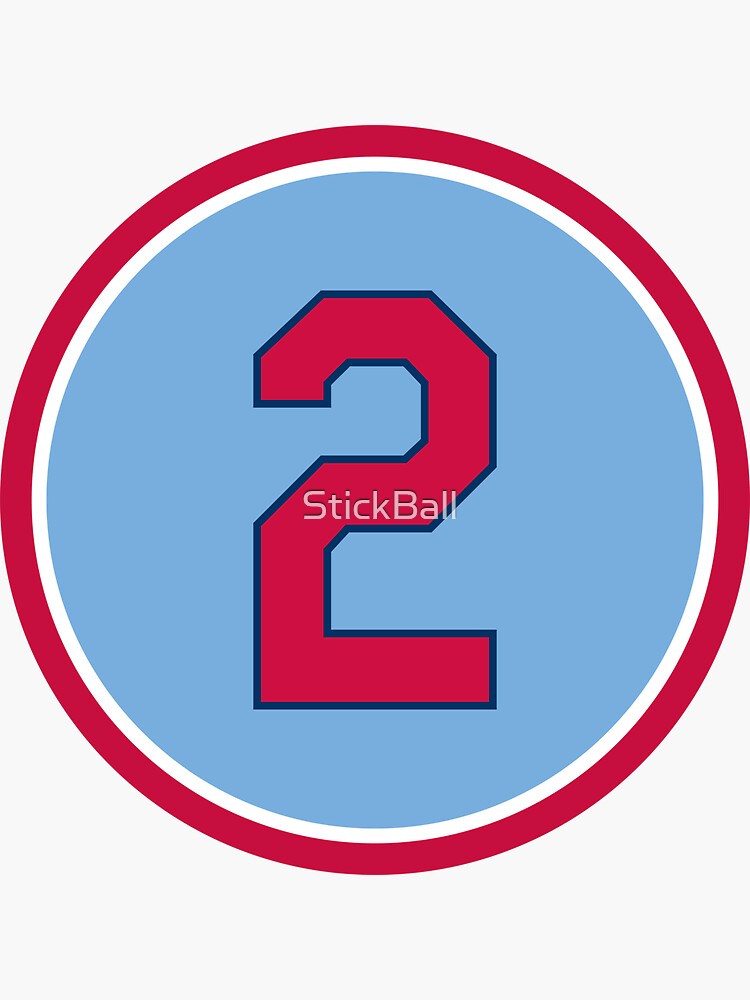 Yadier Molina #4 Jersey Number Sticker for Sale by StickBall