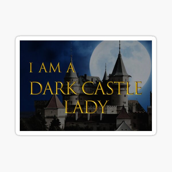 Dark Castle Lady Sticker