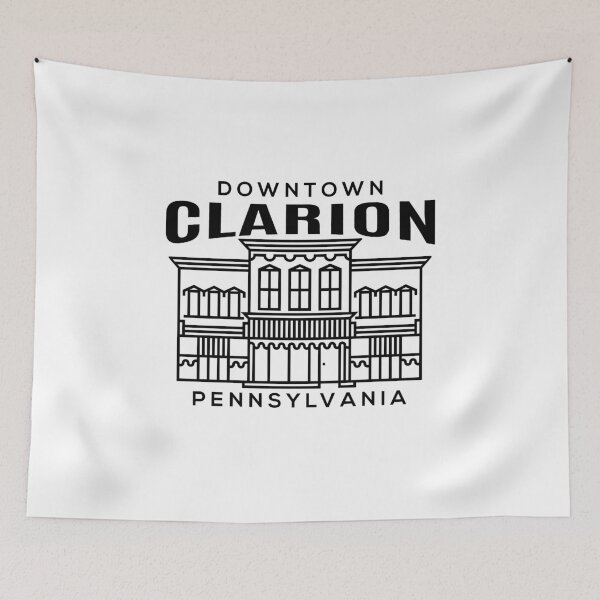Item preview, Downtown Clarion PA designed and sold by HalpinDesign.