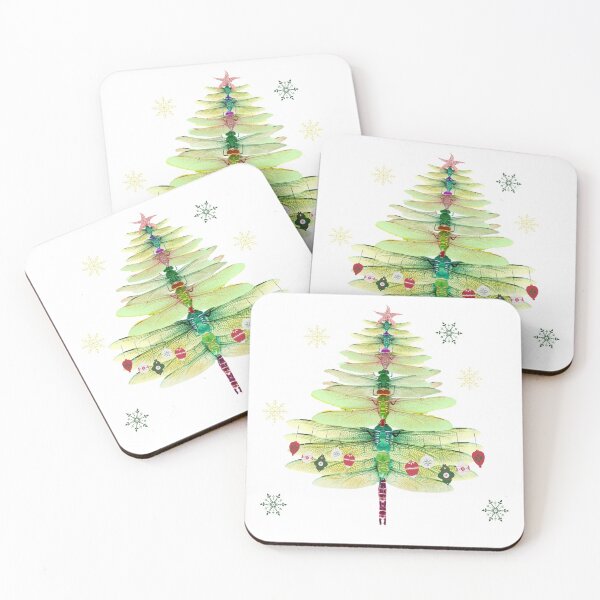 Item preview, dragonfly christmas tree farm  designed and sold by themora.