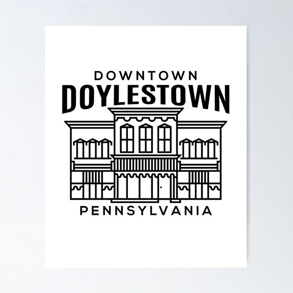 Item preview, Downtown Doylestown PA designed and sold by HalpinDesign.