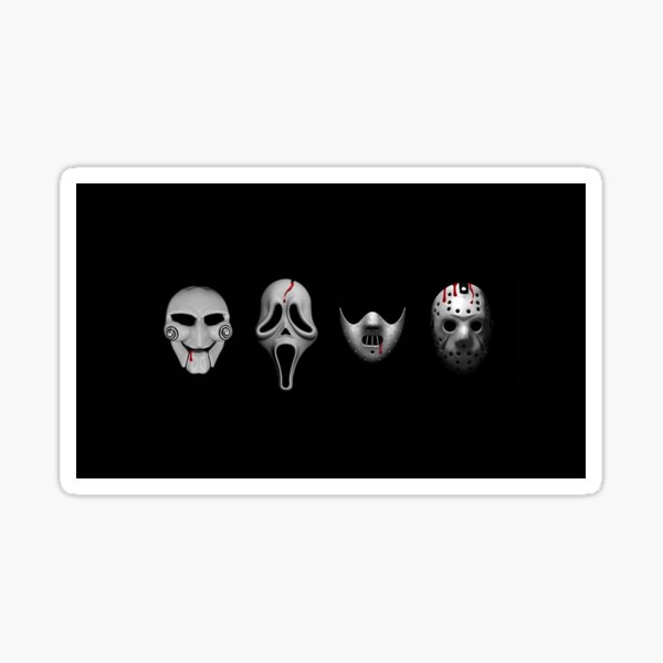 Item preview, Horror icons villains Slashers Freddy Jason Chucky Ash Pinhead designed and sold by The Fit.