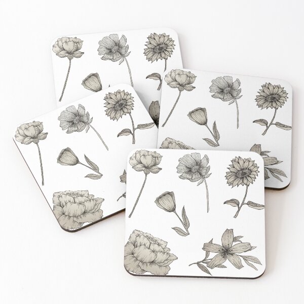 Item preview, Floral Sticker Pack designed and sold by Jordyn-Gilligan.